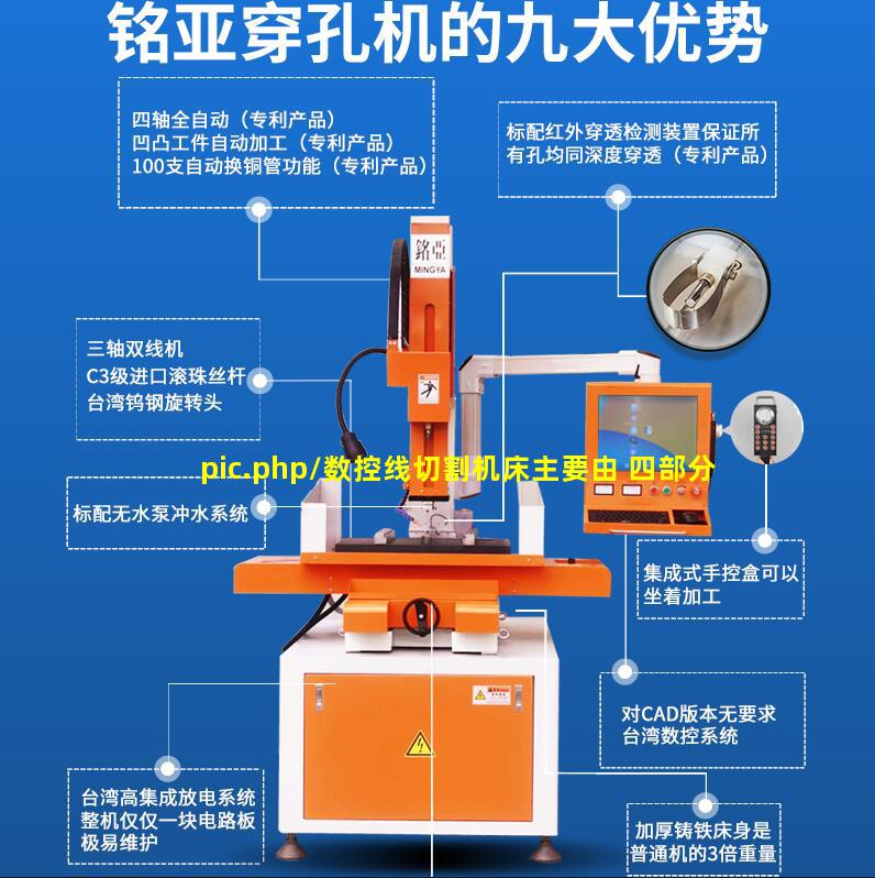 数控线切割机床主要由/数控线切割机床主要由 四部分